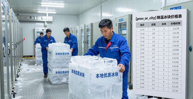 恩施降温冰块多少钱一吨？本地制冰厂报价来了